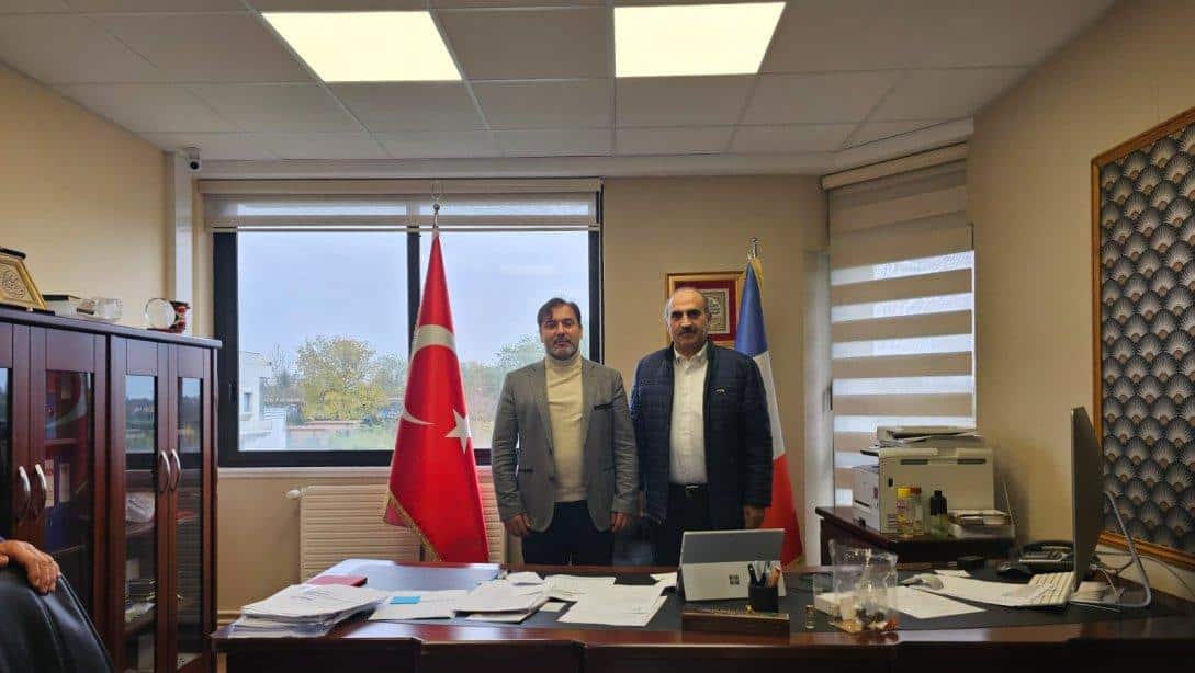 Lyon Eğitim Ataşesi Prof. Dr. İsmail SAĞLAM'dan Ziyaret